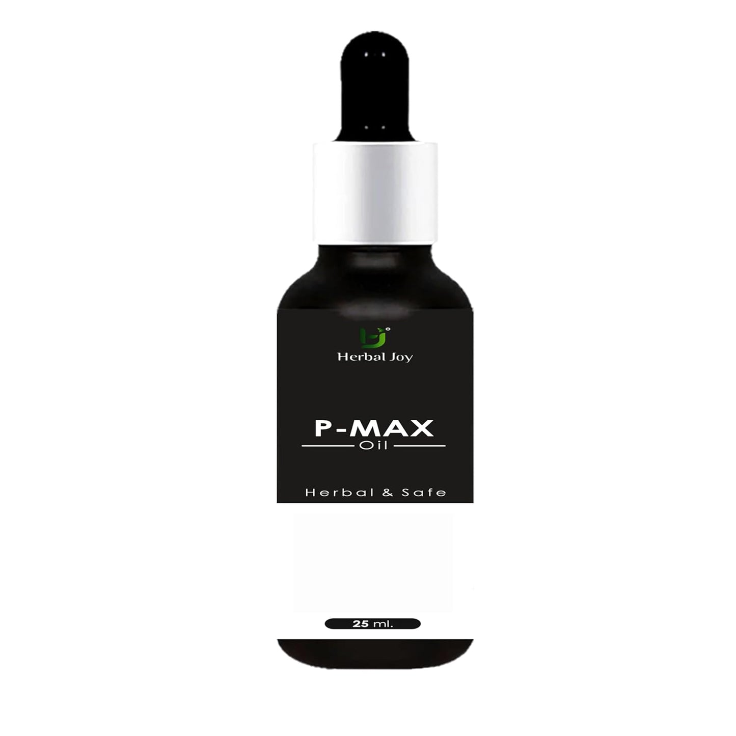 HerbalJoy P-Max Pure and Natural Massage Oil for Men - 25 ml (Pack of 1)