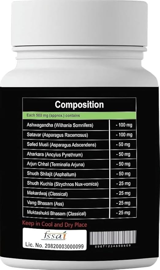 Sperm Ultra | Herbal Men’s Reproductive Health Support | 60 Caps