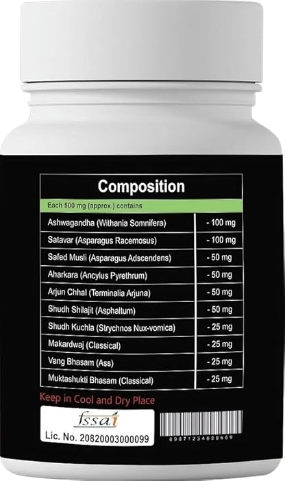 Sperm Ultra | Herbal Men’s Reproductive Health Support | 60 Caps