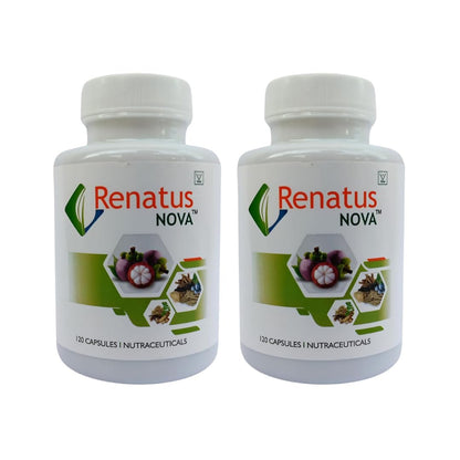 IdikaNutrition Renaatus Nova Capsule 120 Ayurvedic - Renaatus Nova Original 120 Capsule with 12 Natural Ingredients