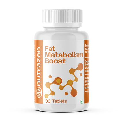 Fat Metabolism Boost - 20 Plant Based Ingredients | Resveratrol, NMN, Berberine, Silymarin, EGCG, EPA, DHA, Taurine, Cayenne Pepper, Banaba, Garlic, Bitter Melon, Bergamot Juice Extracts