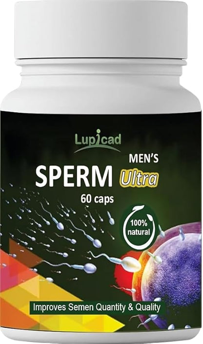 Sperm Ultra | Herbal Men’s Reproductive Health Support | 60 Caps