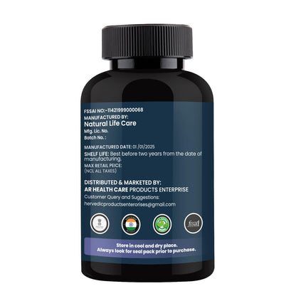 Ling Booster Herbal Long Penis Capsule for Men- Ayurvedic Supplement with Shilajit, Ashwagandha & Safed Musli -60 Capsules