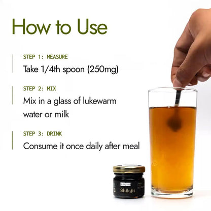 Kapiva Original Himalayan Shilajit/Shilajeet Resin 20g | 250mg/Serving | For Energy, Endurance & Vitality | 80 Servings | 100% Ayurvedic