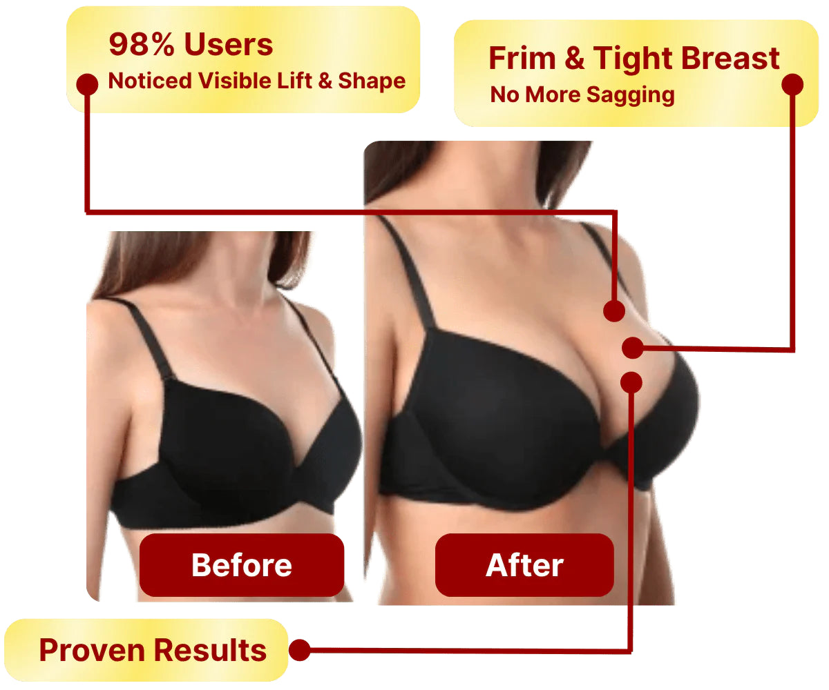 Ayurvedic Breast Massage Oil for Toning, Firming and Nourishing the Breast Naturally