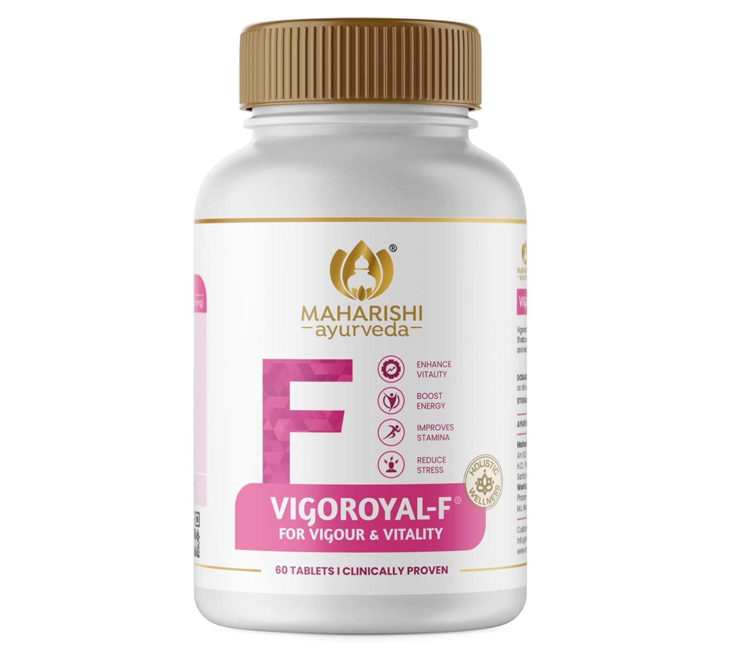 Maharishi Ayurveda Shilajit Tablets | Vigoroyal M- Infused with Original Shilajit | Natural Shilajeet - 60 tablets