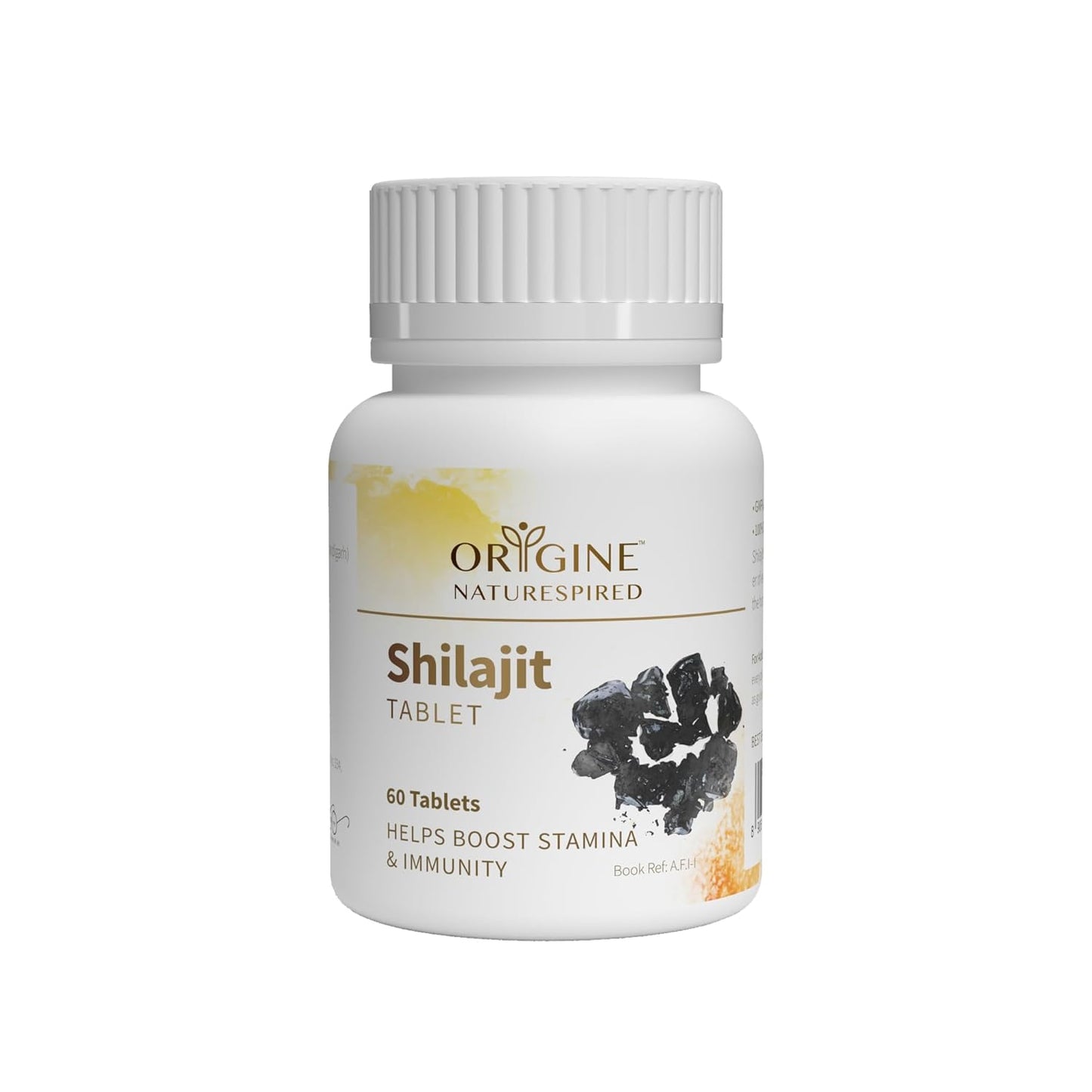 Pure Original Himalayan Shilajit/Shilajeet | Improve Strength & Stamina, 60 Tablets (Pack Of 3)