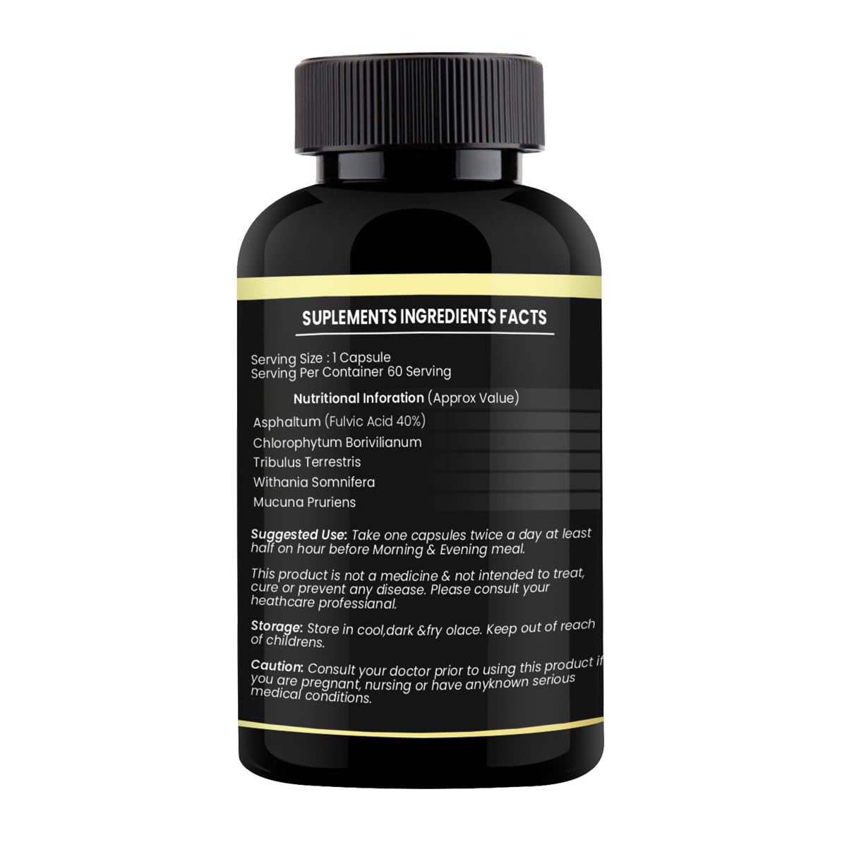 Xtra Josh Plus Ayurvedic Combo | Ling Mota Lamba Tablets & Massage Oil for Men Long | With Shilajit, Ashwagandha, Safed Musli & Gokshura | Power, Timing & Performance Booster (60 Capsules + 30ml ) (Pack of 2)