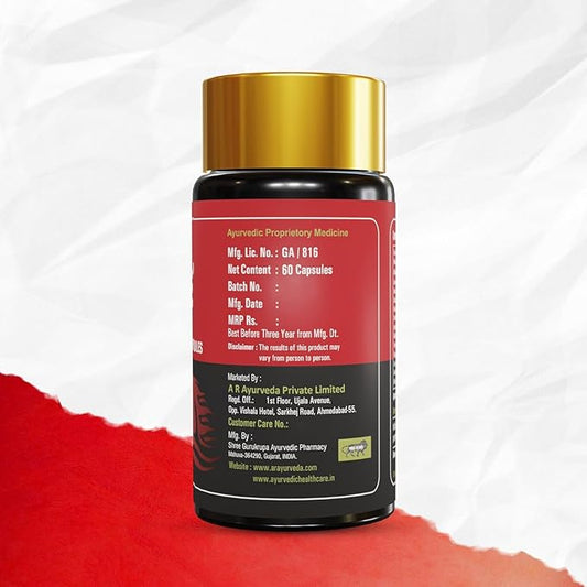 Horse Fire Men’s Capsules | Strength & Stamina | 60 Caps