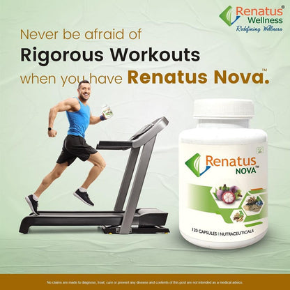 IdikaNutrition Renaatus Nova Capsule 120 Ayurvedic - Renaatus Nova Original 120 Capsule with 12 Natural Ingredients