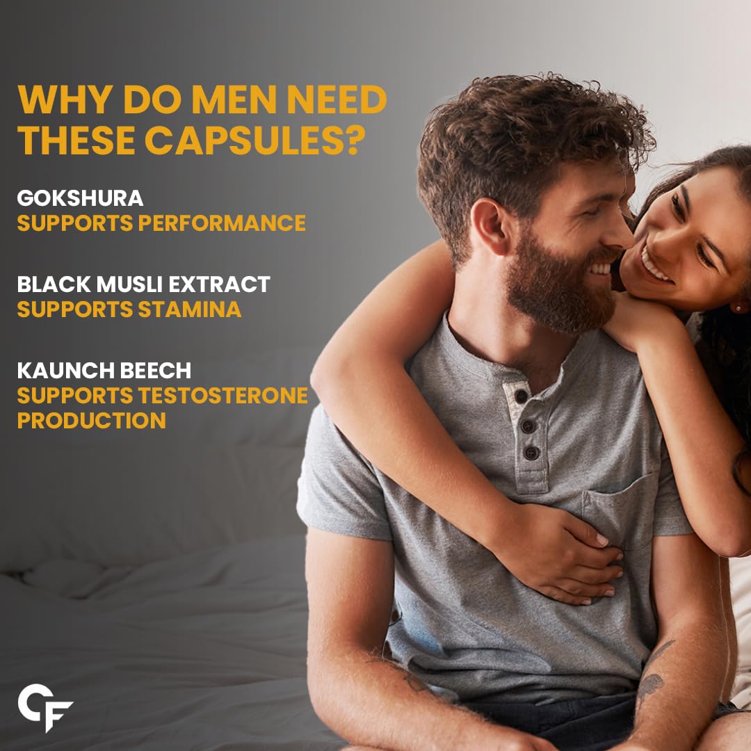Carbamide Forte Shilajit Gold Capsules For Men With Pure Shilajit Swarna Bhasma,Gokshura,Ashwagandha | Himalayan Shilajiit For Men | Shilajeet Gold Original | Shilajeet Capsule | 60 Veg Capsules