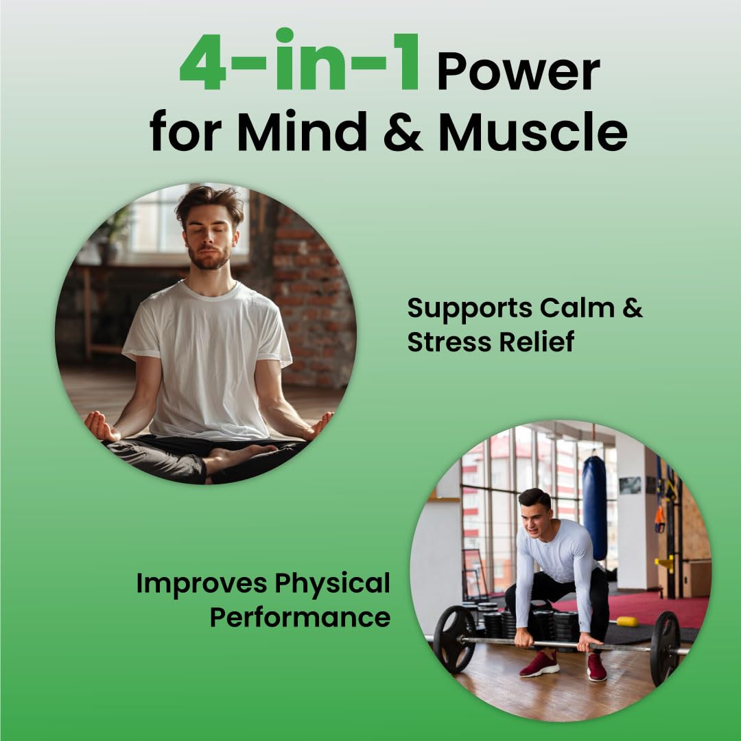 ZEROHARM Nano Himalayan Shilajit With Ashwagandha, Safed Musli & Goksura 60 Veg Tablets, Energy Booster, Stamina, Vigour, Endurance & Performance supplements