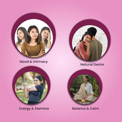 ZEROHARM Narie Desire Lift | Women’s Wellness Capsules | 60 Count