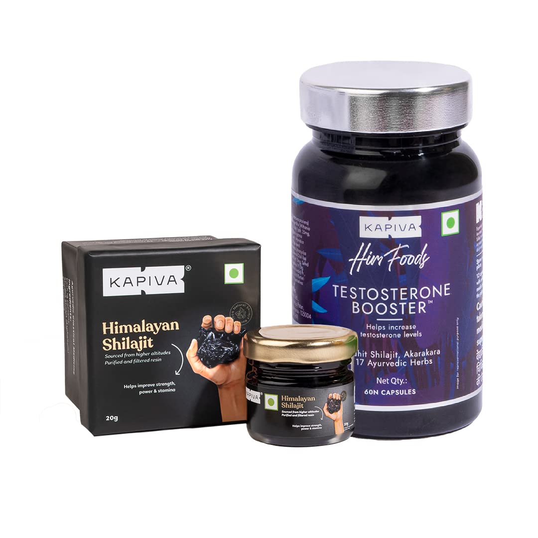 KAPIVA SHILAJIT 20G & ENDURANCE CAPSULES