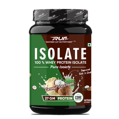 Ripped Up Nutrition 100% Pure Whey Protein Isolate|27G Fast-Absorbing Protein/Scoop|Low Carb & Fat For Lean Muscle Growth|No Fillers or Maltodextrin|GMP Certified (Cookies And Cream,1.8Kg (4 lbs))