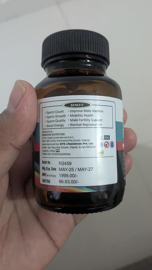 Fertilaid Male Fertility Supplement | CoQ10 | 30 Veg Capsules