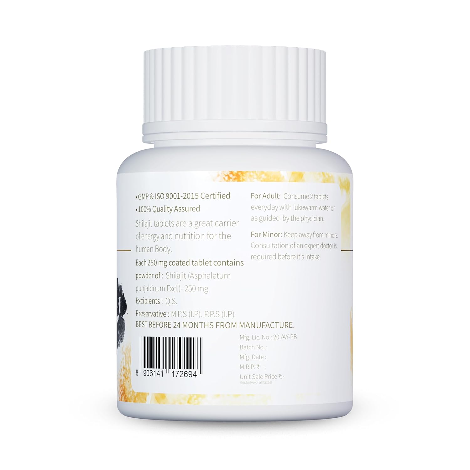 Jeena Sikho Shilajit 60 Tablets | 100% Herbal Supplement, Pack of 2