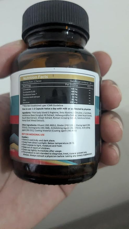 Fertilaid Male Fertility Supplement | CoQ10 | 30 Veg Capsules