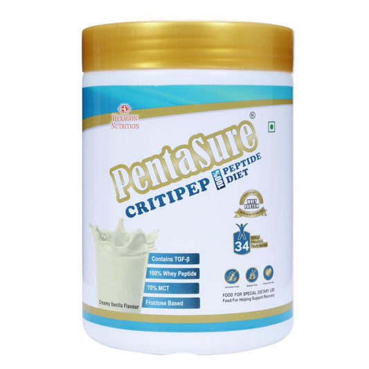 PENTASURE CRITIPEP Peptide Diet - Creamy Vanilla Flavour 400 grams