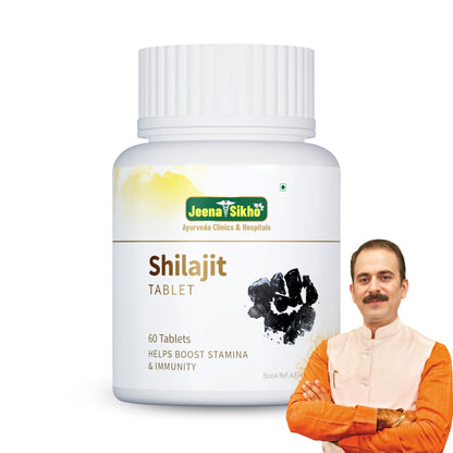 Jeena Sikho Shilajit 60 Tablets | 100% Herbal Supplement, Pack of 2