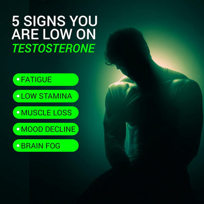 Be. Alpha Testosterone Support for Men | Daily Magnesium Supplement, Ashwagandha, Safed Musli, Fenugreek, Gokhshura & Ginseng | For Energy, Stamina, Vitality & Muscle Mass | (120 capsules)