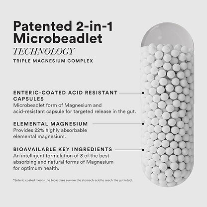 Wellbeing Nutrition Triple Magnesium Complex – 60 Capsules