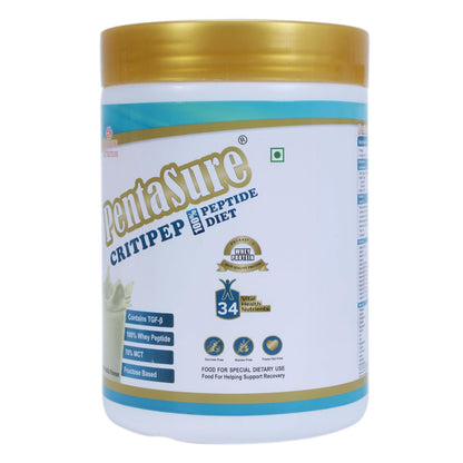 PENTASURE CRITIPEP Peptide Diet - Creamy Vanilla Flavour 400 grams