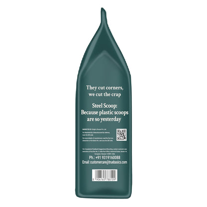 TrueBasics Clean Whey Protein Powder Isolate & Concentrate Blend (Chocolate, 1kg) | 25g Protein per Scoop