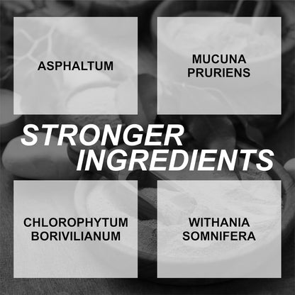 IH3 Capsules for Men | Stamina & Power Booster Supplement with Original Shilajit, Ashwagandha, Gokshura & More (60 Tablets)