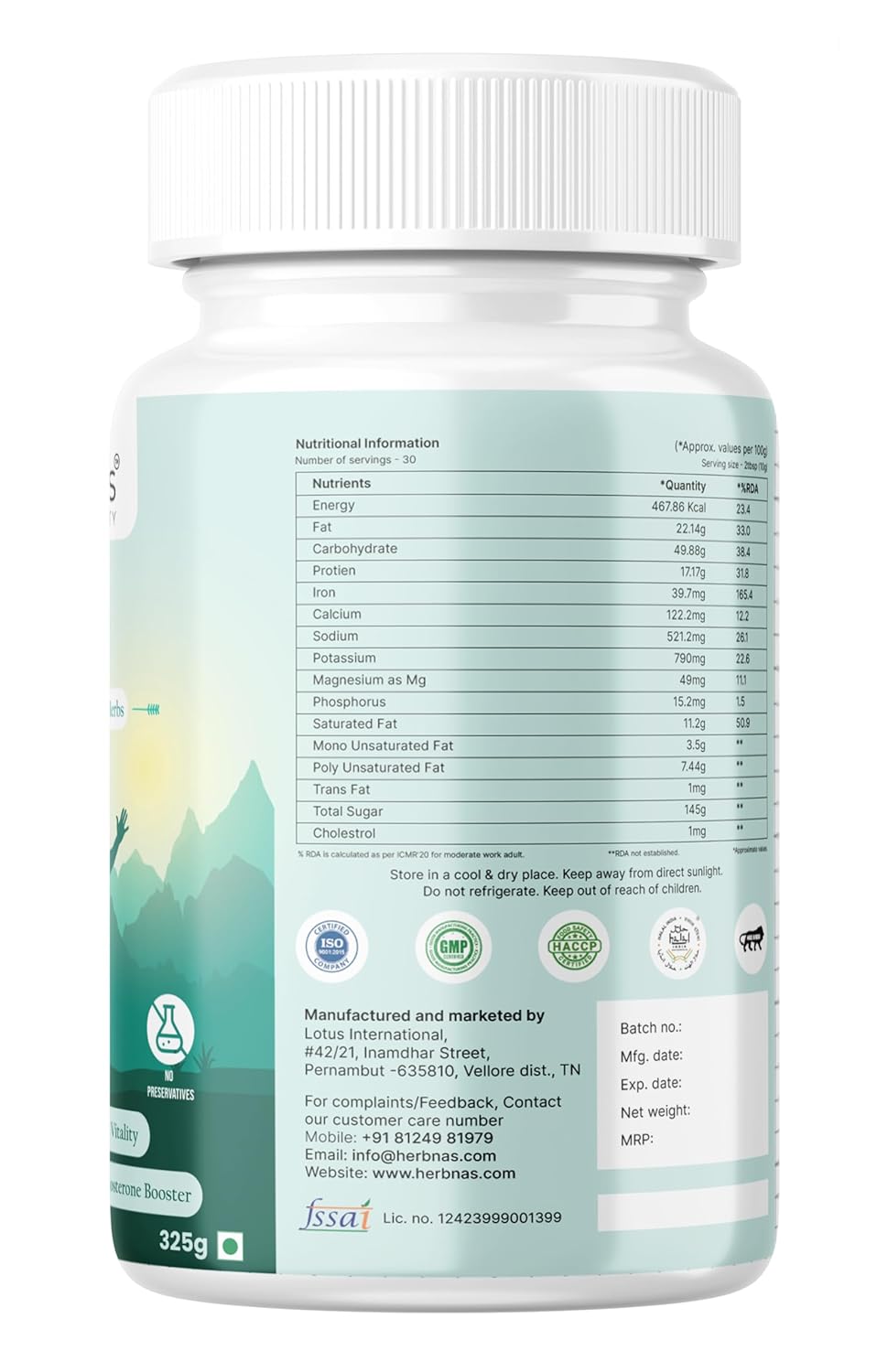 Maxx for Men | Ayurvedic with 30+ Herbs like Authentic Himaliyan Shilajit/Shilajeet & Ashwagandha | Natural Herbal Blend for Vitality & Performance