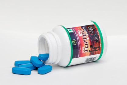 Tuffer Tablets — Shilajit/Shilajeet for Men | Boost Muscle Growth & Stamina for Men | Ayurvedic Enriched with Ashwagandha, Safed Musli, Gokshura & Essential Vitamins | Herbal Energy Supplement - (20-Tablet)