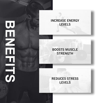 IH3 Capsules for Men | Stamina & Power Booster Supplement with Original Shilajit, Ashwagandha, Gokshura & More (60 Tablets)