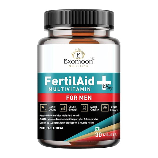 Fertilaid Male Fertility Supplement | CoQ10 | 30 Veg Capsules