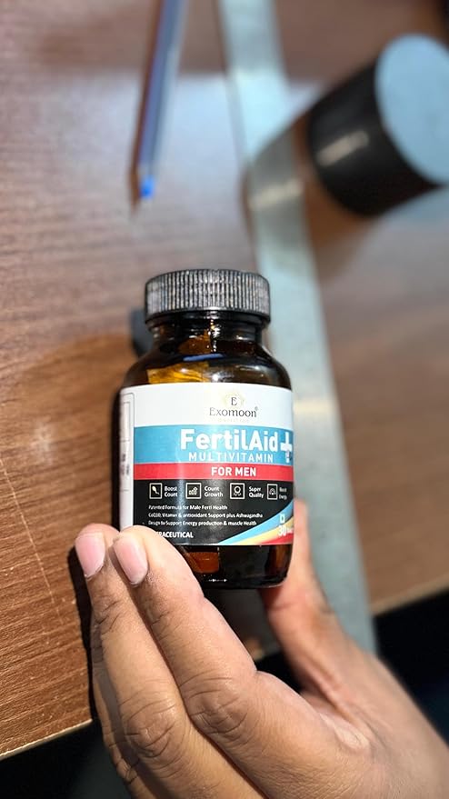 Fertilaid Male Fertility Supplement | CoQ10 | 30 Veg Capsules