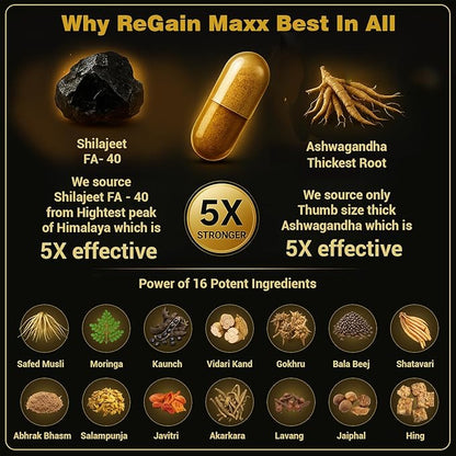 ReGain Maxx Men’s Vitality 360 Capsules
