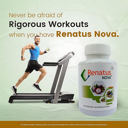 IdikaNutrition Renatus Nova Capsule 120 Ayurvedic - Renatus Nova Original 120 Capsule with 12 Natural Ingredients - Pack of 2