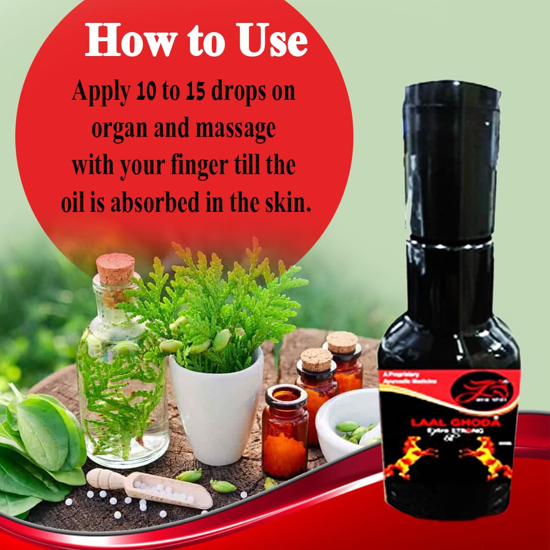 Extra Strong Oil for Men/Massage Oil for Muscle Strength and Energy/Natural Herbal Massage Oil/Aurvedic Oil for Men- 30ml