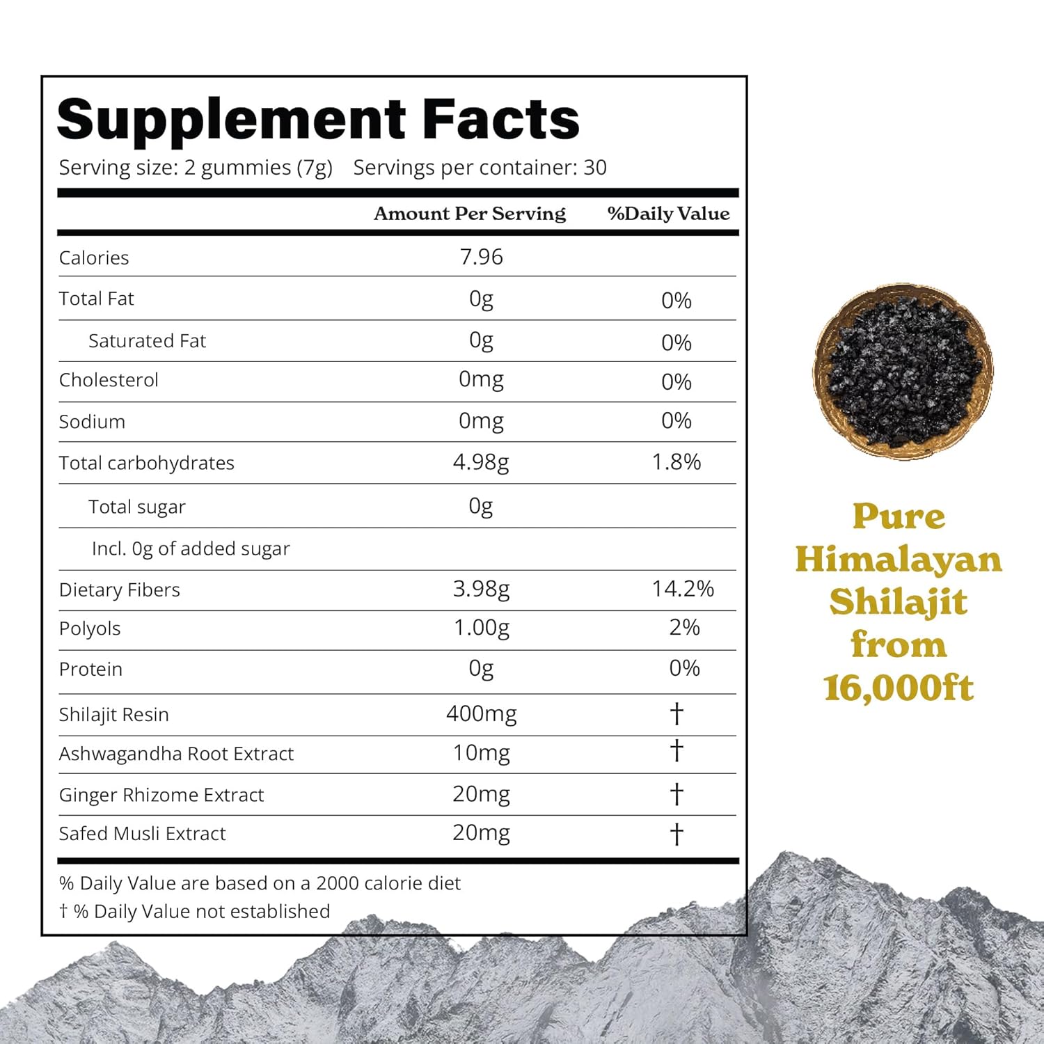 Better Alt Gold+ Shilajit Gummies | With Ashwagandha, Safed Musli,Shilajit Resin & Ginger |Helps Boost Energy & Improves Stamina |1-Month Dietary Supplement|60 Gummies