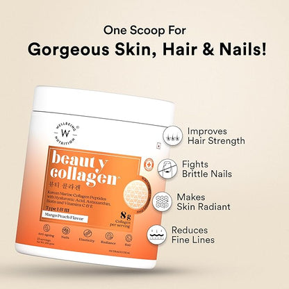 Wellbeing Nutrition Korean Marine Collagen – 250g