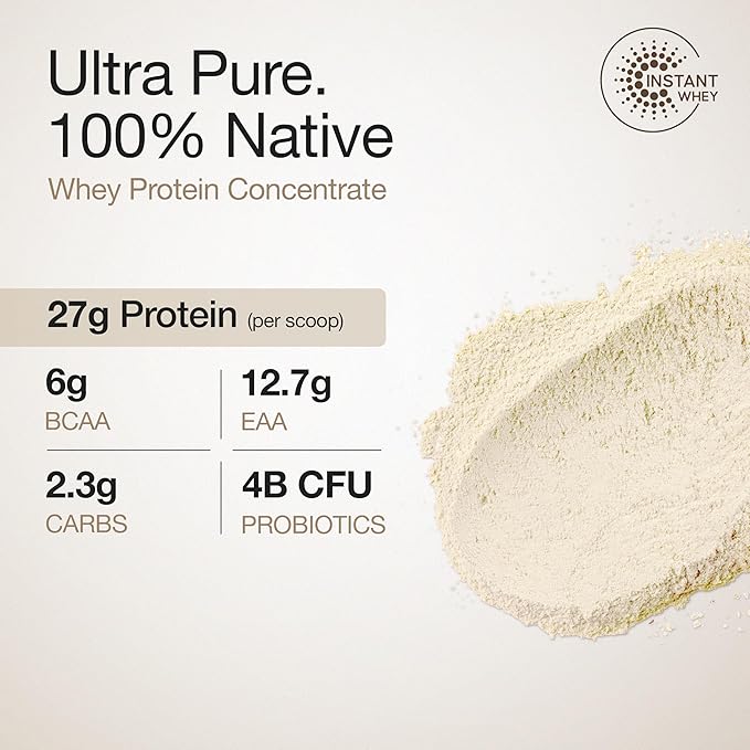 Wellbeing Nutrition Whey Protein Concentrate – Unflavoured, 1kg