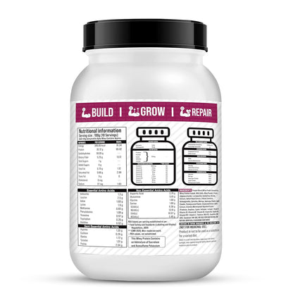 Getmymettle Alpha Whey Protein 1kg Kesar Pista Flavor, 35g Protein Muscle Growth & Rapid Recovery Post-Workout. Budget Friendly, USA Imported Whey