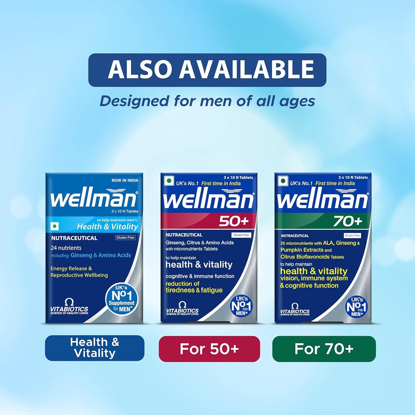 wellman Hairfollic Hair Supplements For Men - Advanced Hair Nutrition With Tricological Amino-Lignan Complex | 27 Bionutrients For Healthy Hair, Beard, And Skin (Pack Of 3), Tablet