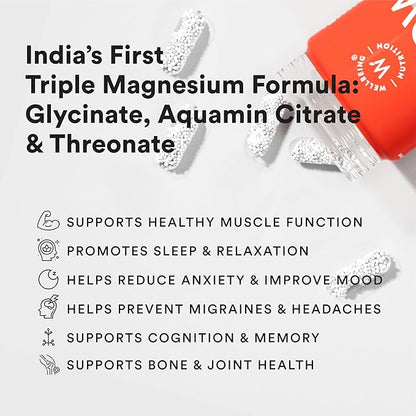 Wellbeing Nutrition Triple Magnesium Complex – 60 Capsules
