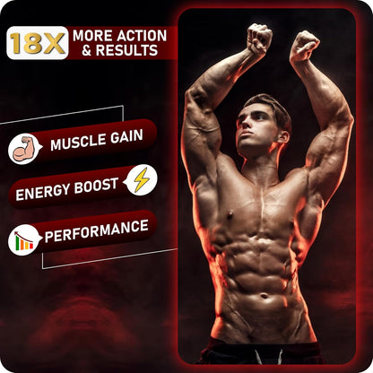 Shilajit Plus Ayurvedic Supplement with 18 Herbs including Shilajit, Ashwagandha and Safed Musli for Strength & Stamina - 180 Capsules