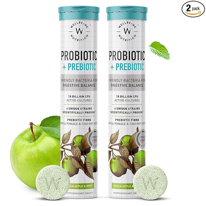 Wellbeing Nutrition Daily Probiotics + Prebiotics – 21 Tabs
