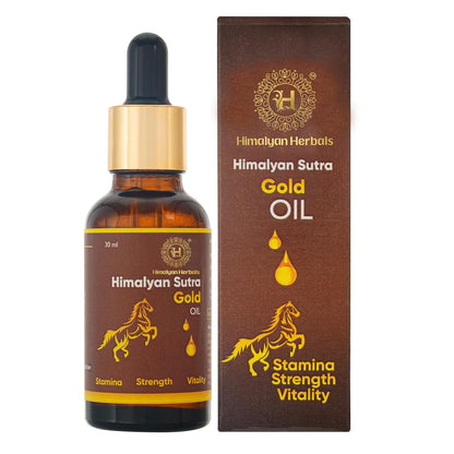 Sutra Gold Premium Massage Oil for Men (Pack of 1 Bottle, 30ml)