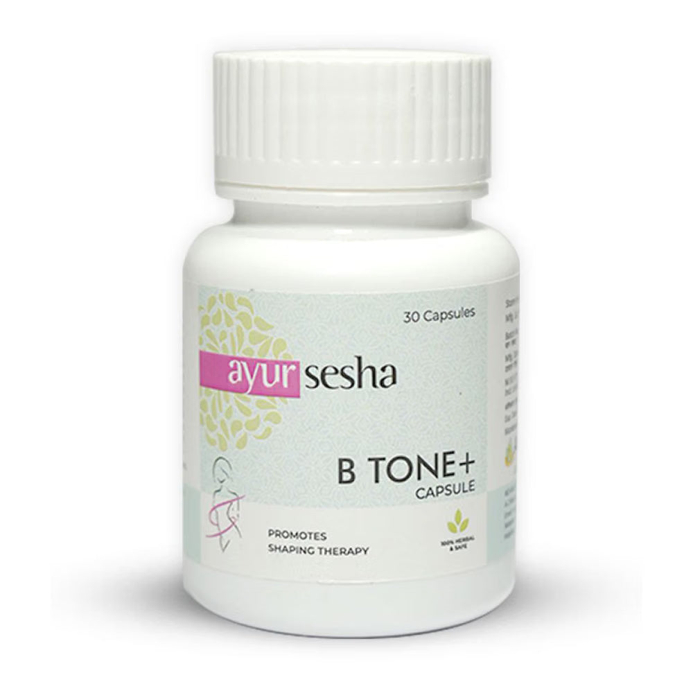 AYUR SESHA B Tone+ Capsules Promotes Breast Enlargement & Toning For Women's