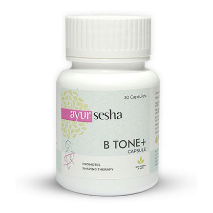 AYUR SESHA B Tone+ Capsules Promotes Breast Enlargement & Toning For Women's
