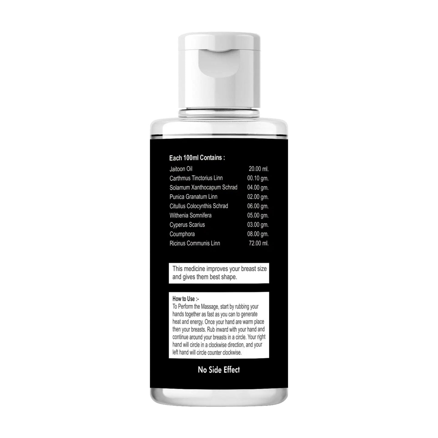 DHA Ayurveda Joshili B-Tone for Women Bust Tightening Oil 300 ml Pack of 3