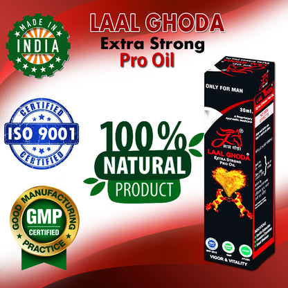Laal Ghoda extra strong Massage Oil for Men , Penis bigger oil, ling enlargement cream, sexual delay spray, penis bigger cream, penis growth oil, penis Lift up oil massage oil for man 30ml